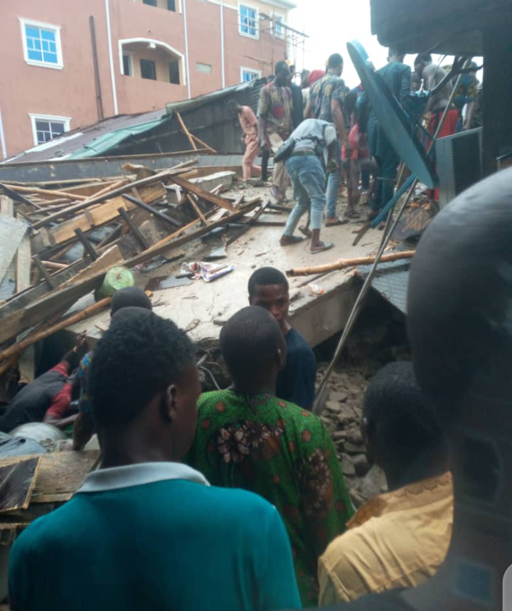 BREAKING: Two-storey building collapses in Lagos, kill one - SlyeNews ...